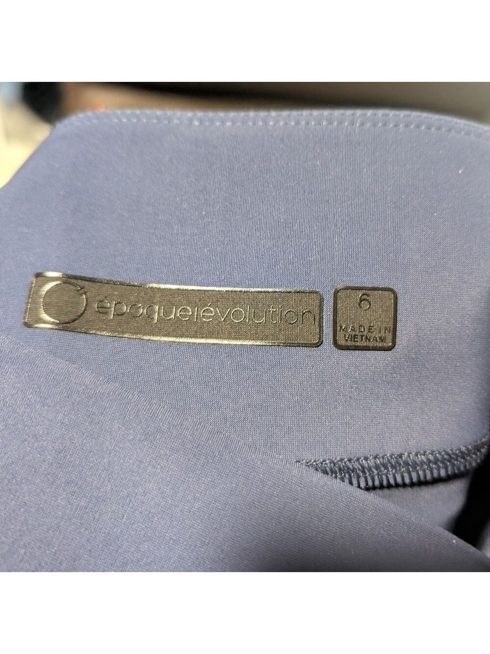 NWT epoque evolution | Jet Set Trousers In Navy Blue (Size 6) - Picture 8 of 10